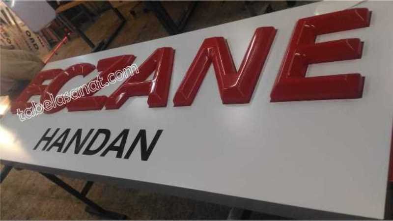 yeni model eczane tabela imalatı