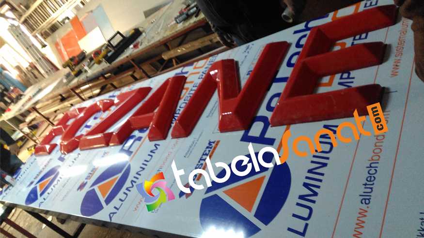 yeni model eczane tabelası imalat görselleri